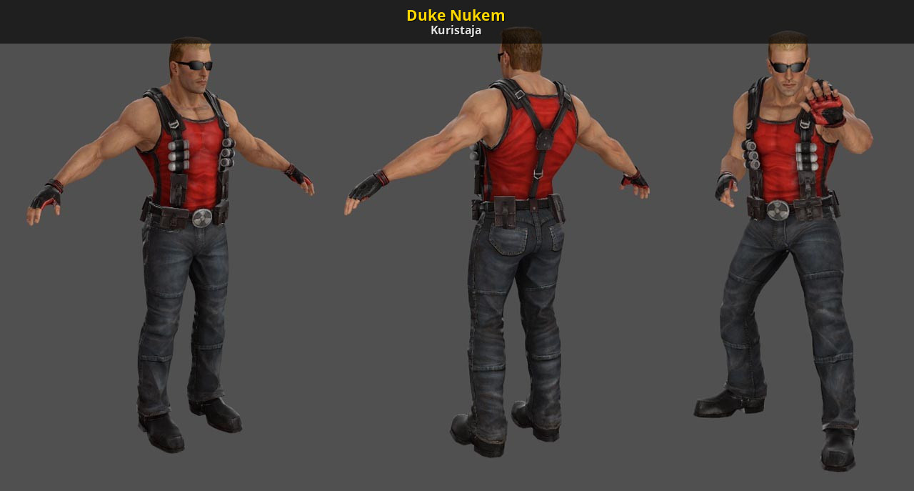 Скин персонажа. Крис Редфилд Дюк Нюкем. Дюк Нюкем скин. Duke Nukem Forever модель игрока. Скин Дюк Нюкем КС го.