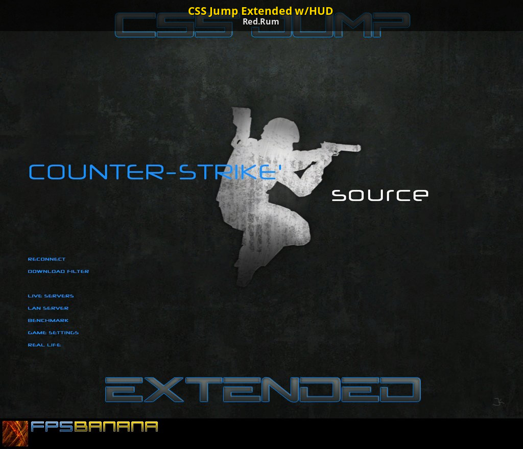 Ксс г. Counter Strike source меню. Counter Strike source прыгать. Ксс меню. Игровое меню для CSS.