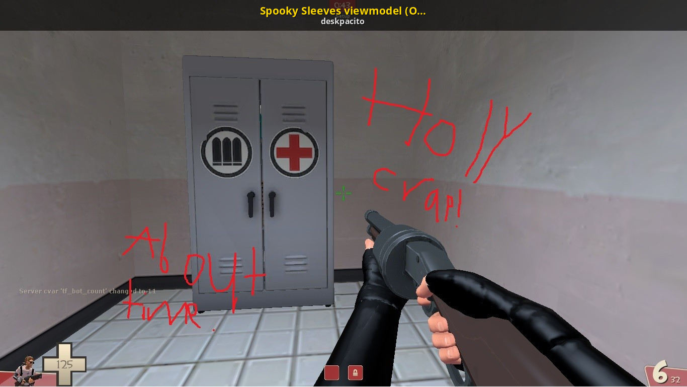 Мод viewmodel 1.16 5. Spooky Sleeves tf2. Жуткие рукава тф2. Tf2 viewmodel Mods. Tf2 Scout old viewmodel.