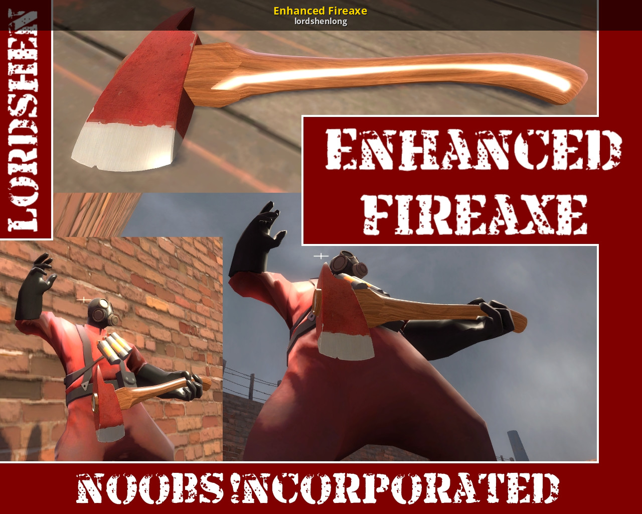 A Mod for Team Fortress 2. Enhanced Fireaxe. 