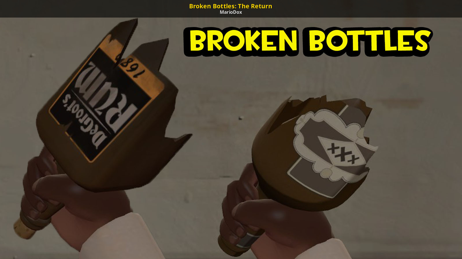 Breaking bottles