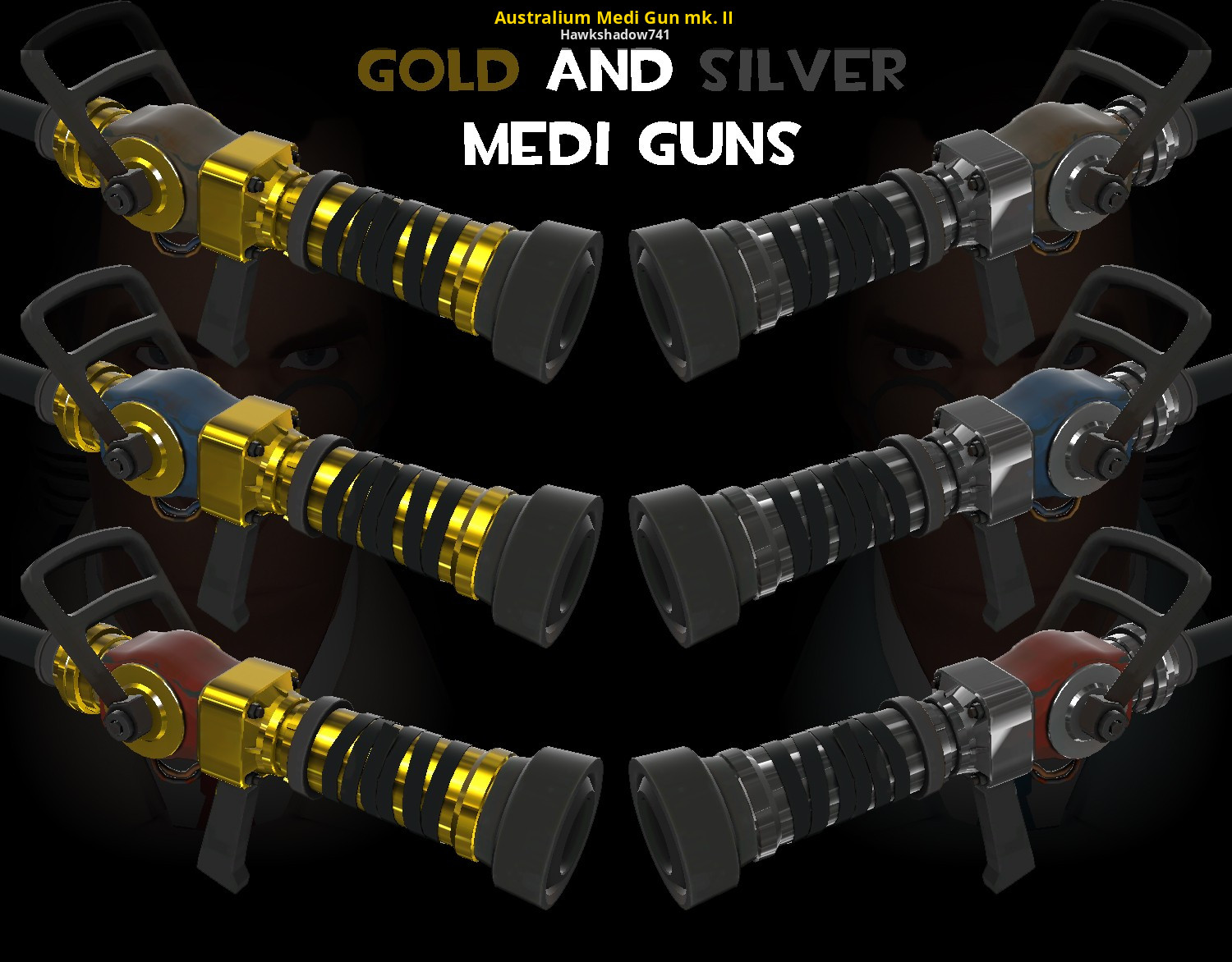 A Team Fortress 2 (TF2) Mod in the Medi Gun category, submitted by Hawkshad...