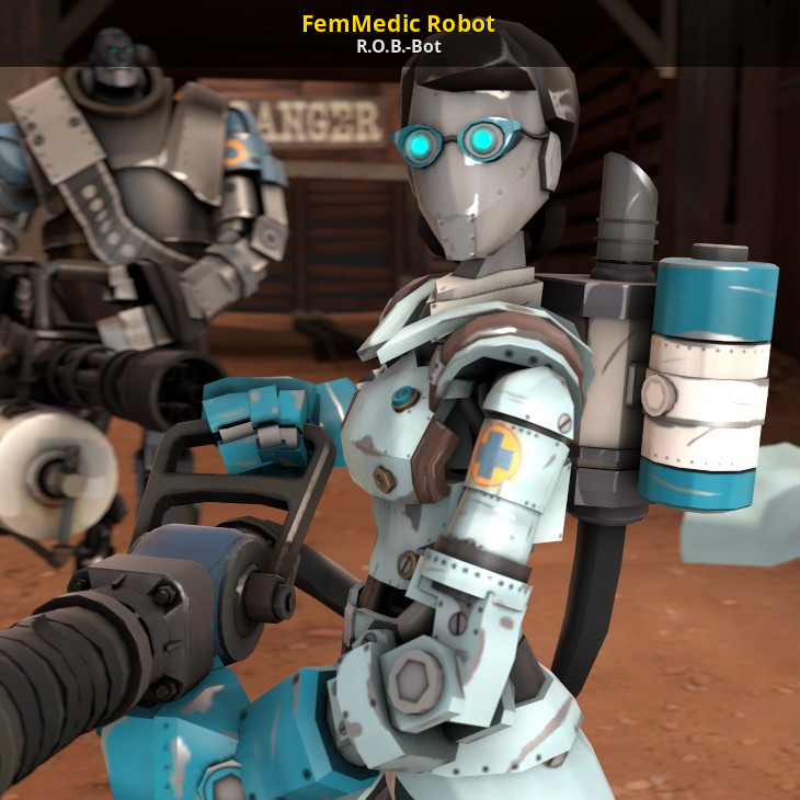A Team Fortress 2 (TF2) Mod in the Robots category, submitted by R.O.B.-Bot...