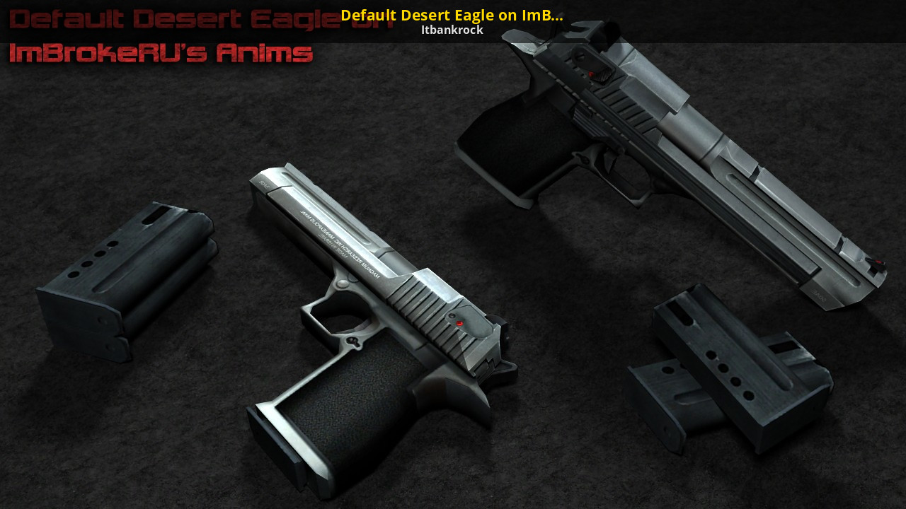 Source 18. CSS Deagle Skins. Пустынный сталкер игра.