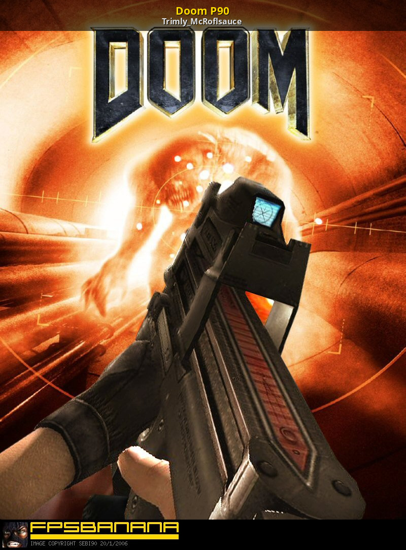 Doom source. Дума в 90. Doom 90. P90. GOLDSRC обложка
