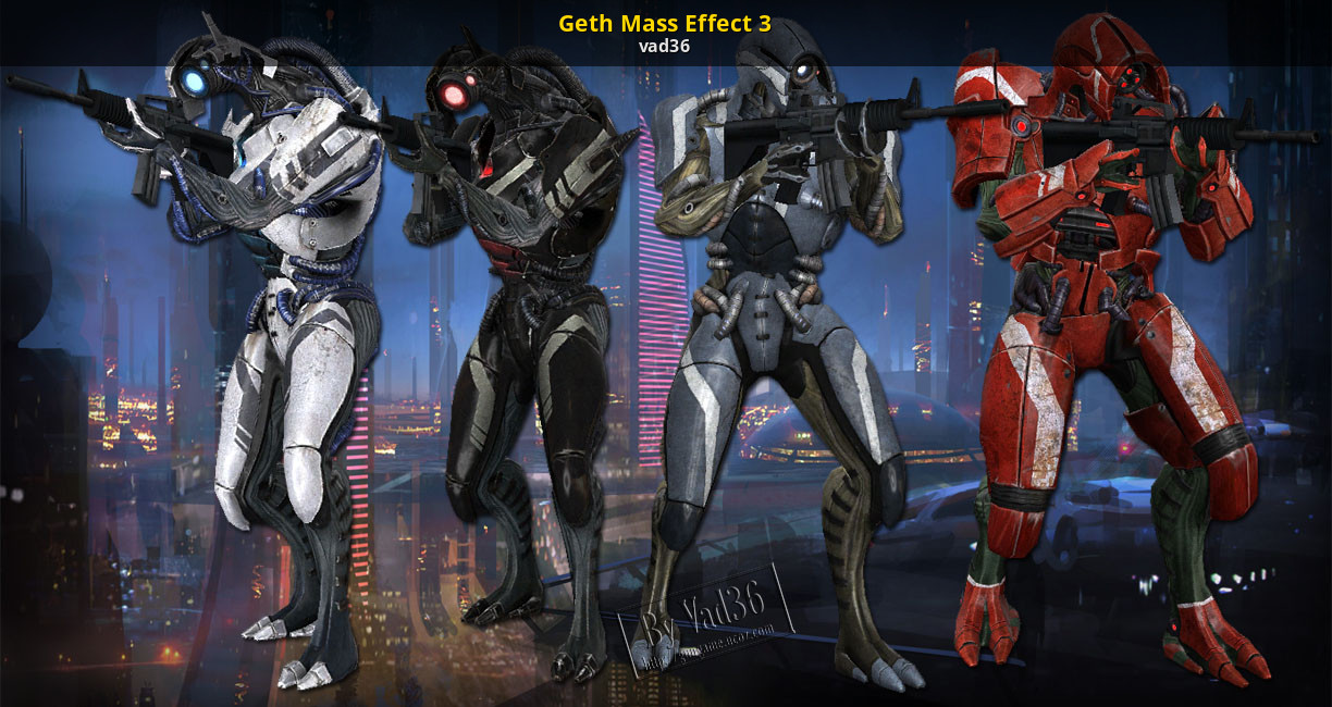 Geth Mass Effect 3. 