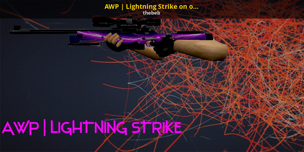 Сервера авп 1.6. АВП Лайтинг страйк. AWP молния. Скин на АВП молния. AWP Lightning Strike коллекция.