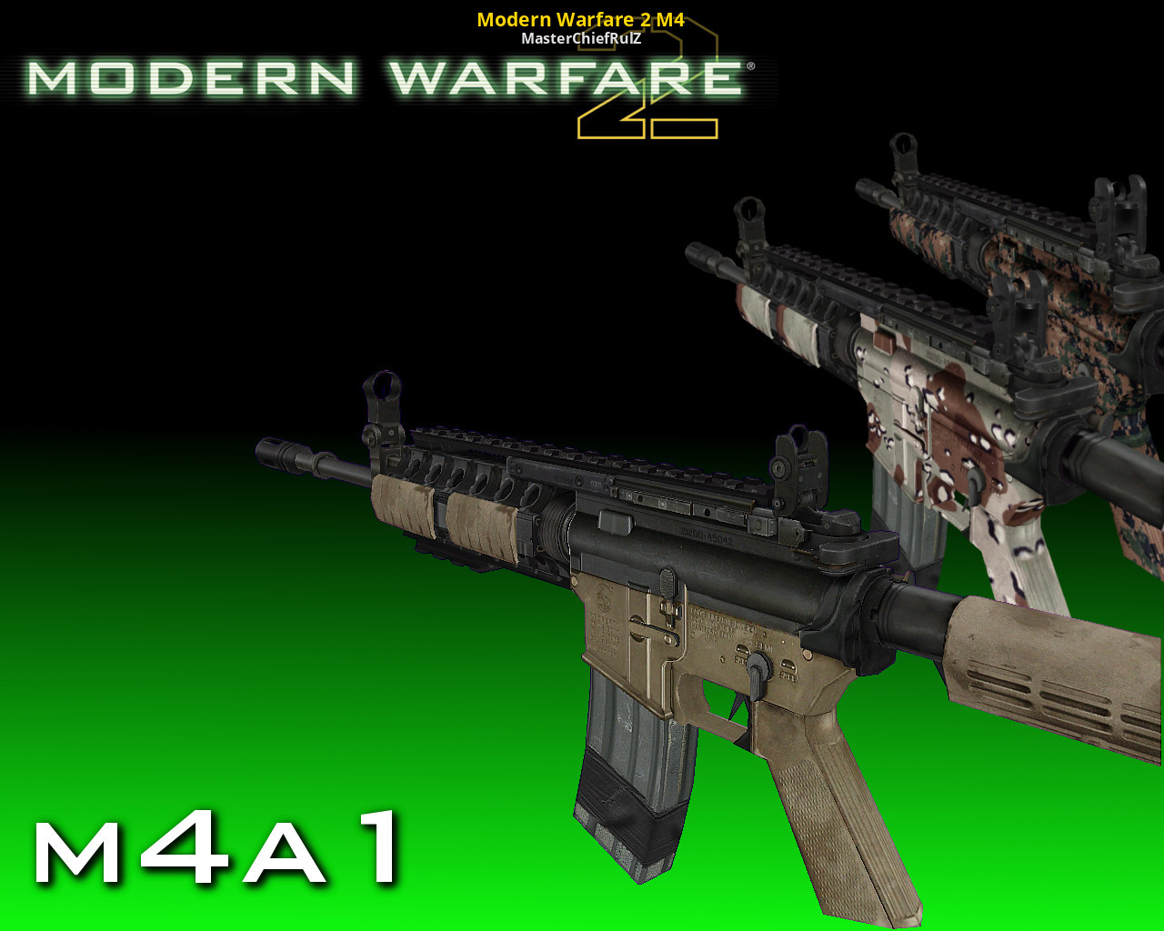 A Mod for Battlefield 2. Modern Warfare 2 M4. 