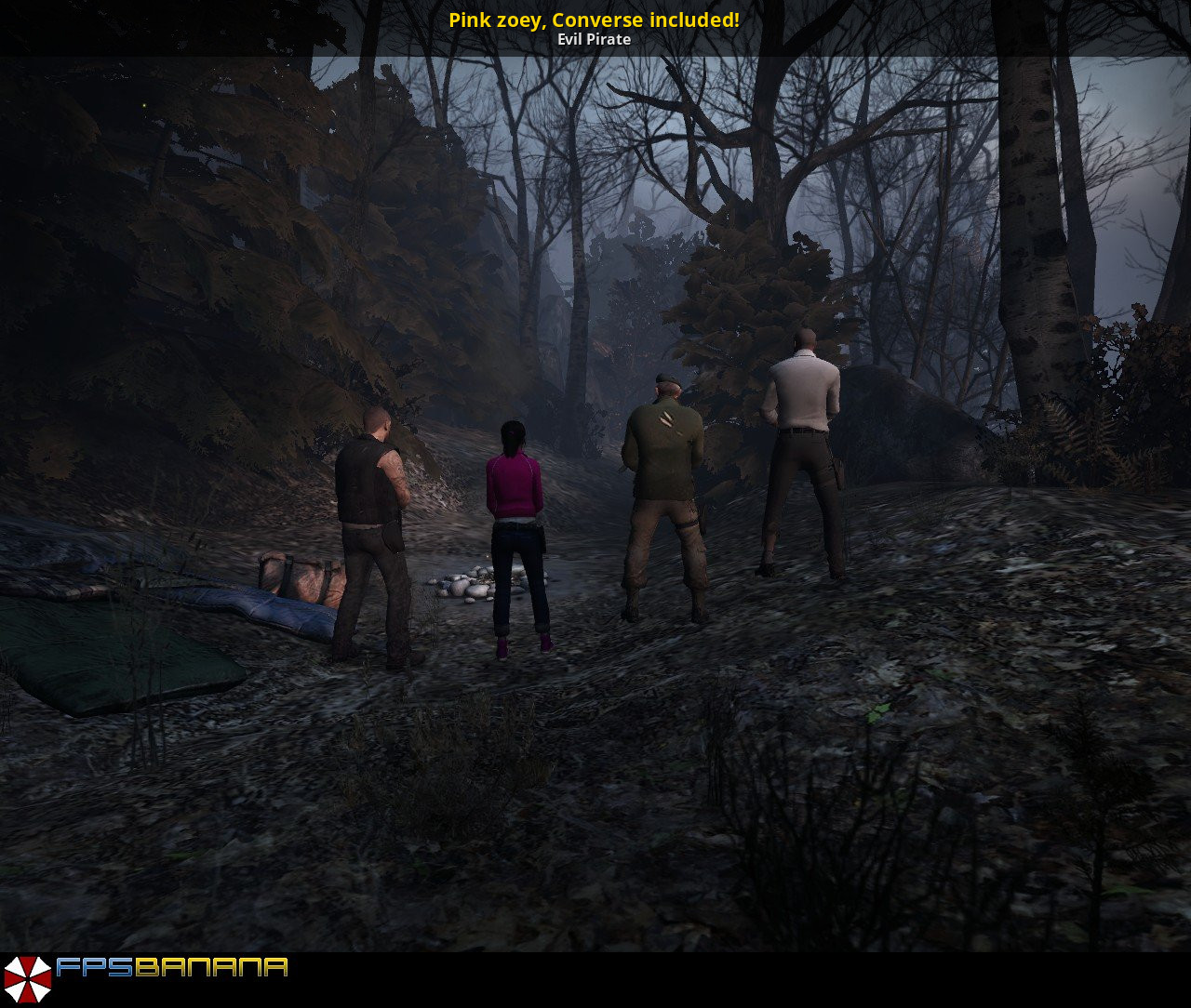 Left 4 dead 1 мод. Зои left 4 dead. night of the dead моды на одежду и прически.