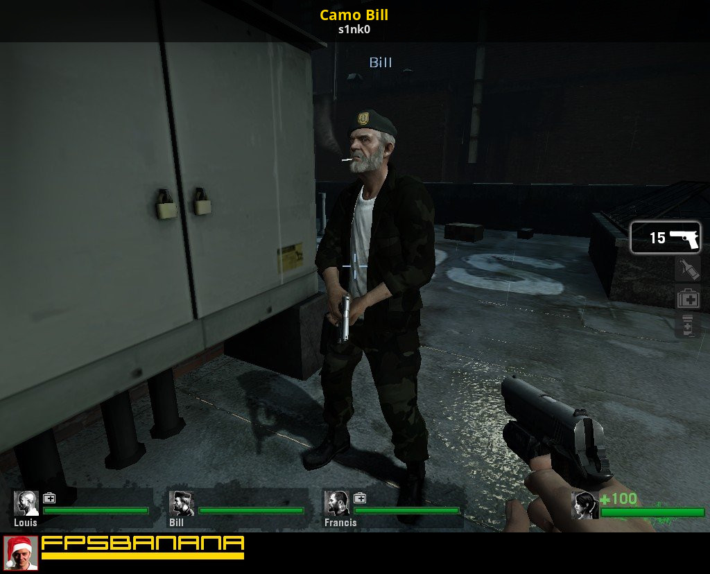 Left 4 dead модель. Билл из лефт 4. Билл из left 4 Dead