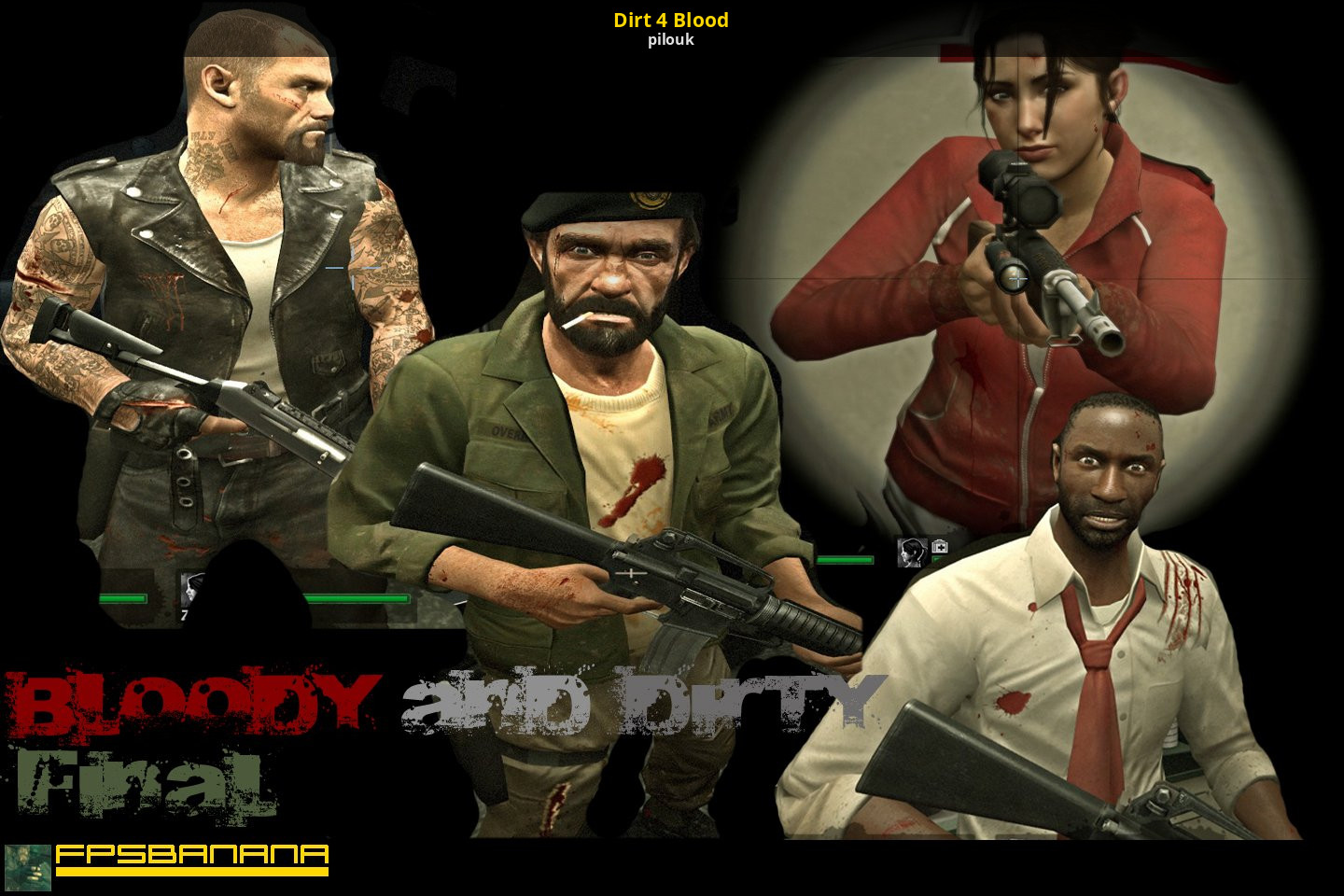 Mod left dead. Garry's Mod мод скины left 4 Dead. Карта в left 4 Dead Blood.