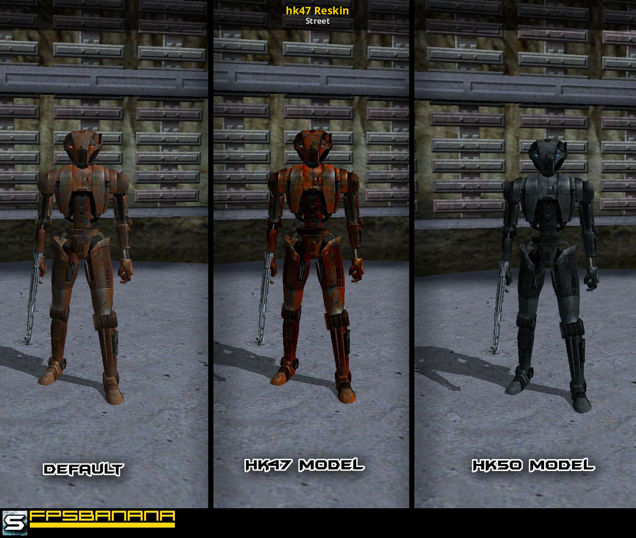 hk47 Reskin Knights of the Old Republic II: The Sith Lords Mods.