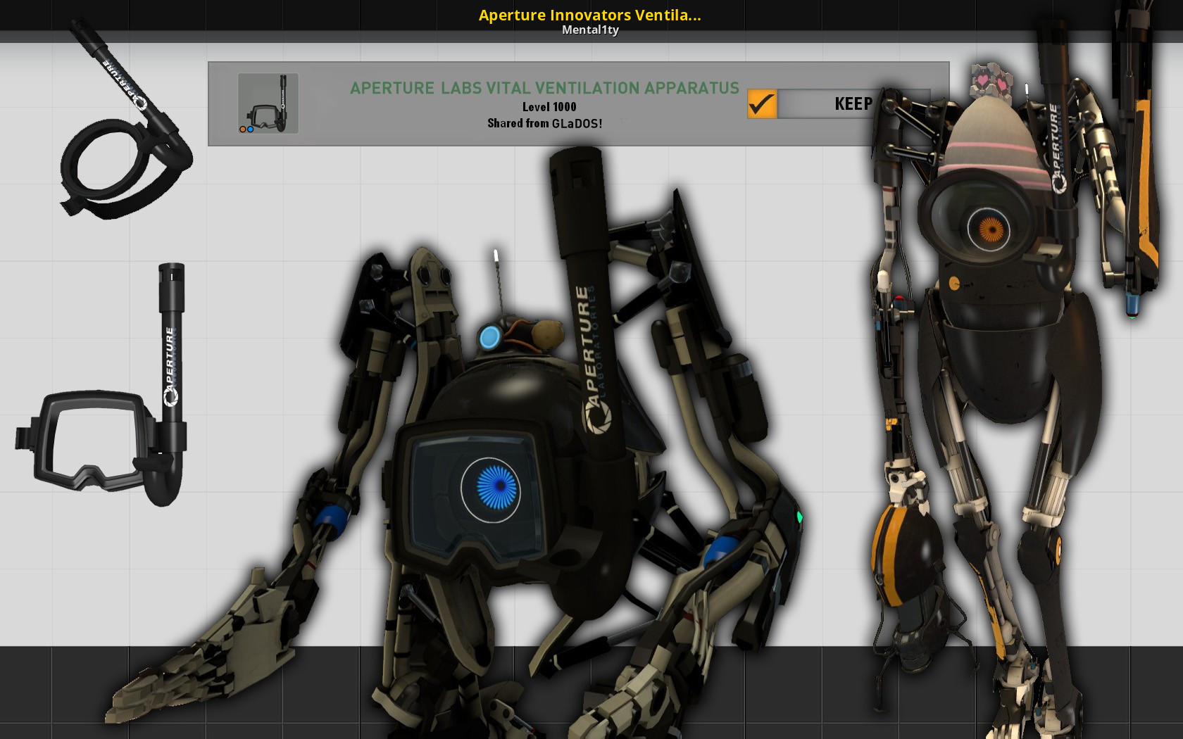 Portal 2 скины роботов фото 25