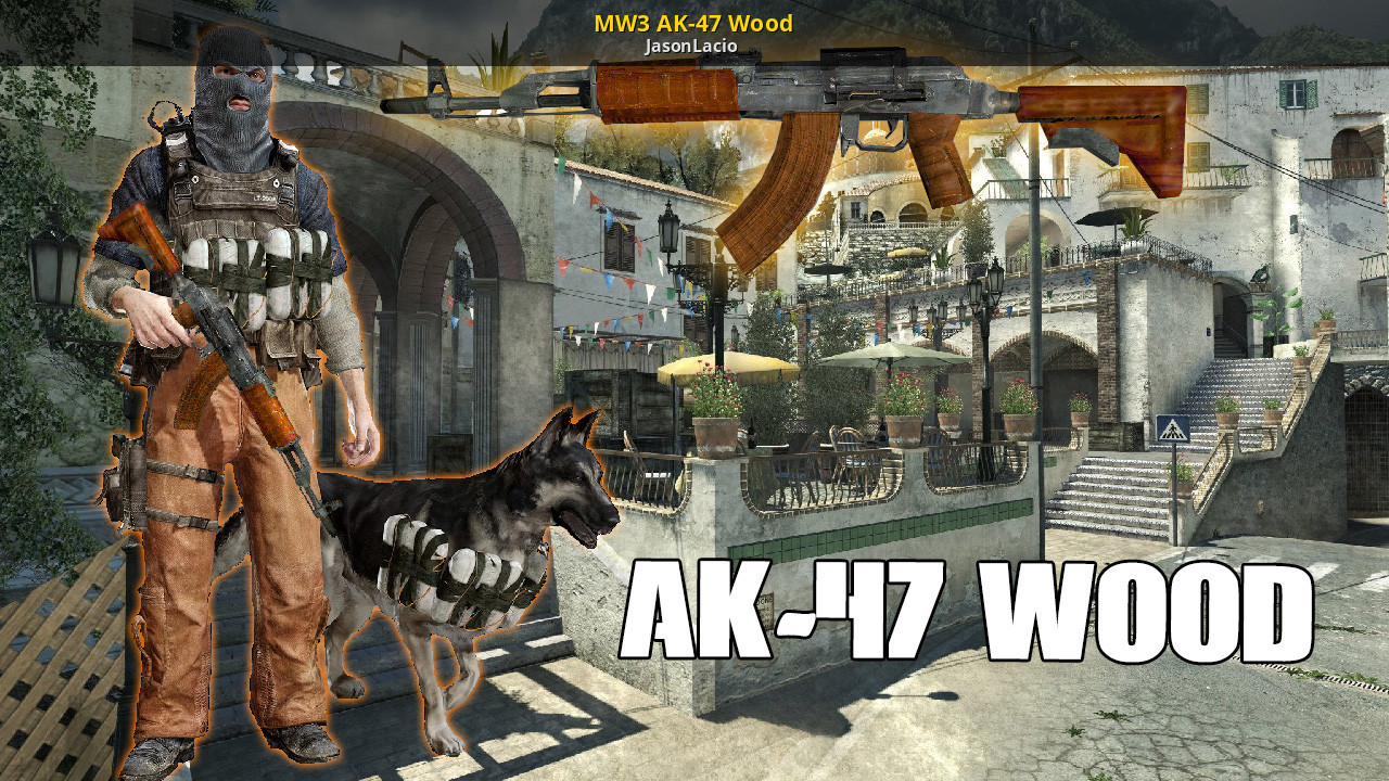 Call of wood. Ак47 Cod mw3. АК-47 mw3. АК 47 из mw3. Cod mw3 ak47.