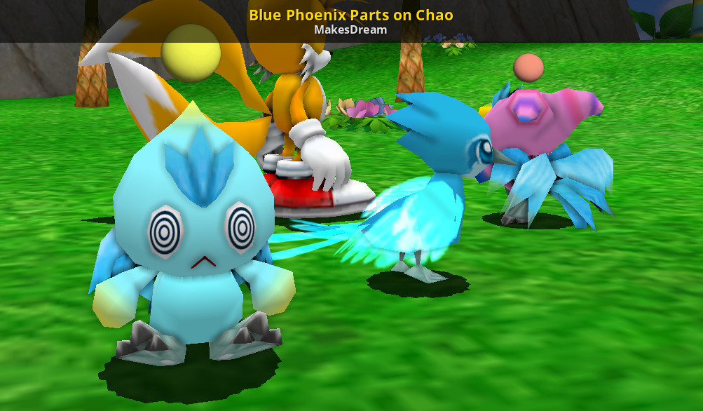 Blue Phoenix Parts on Chao Sonic Adventure 2 Mods.