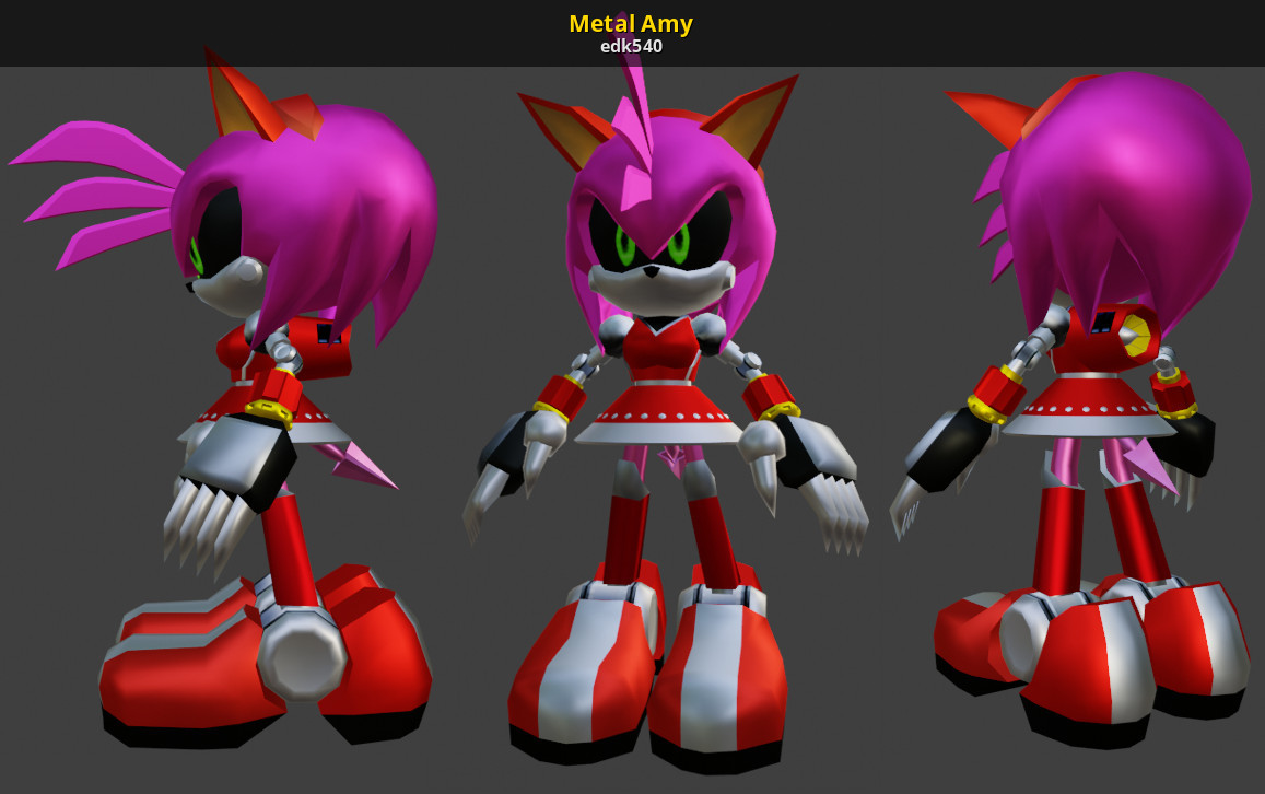 A Mod for Sonic Adventure 2. Metal Amy. 