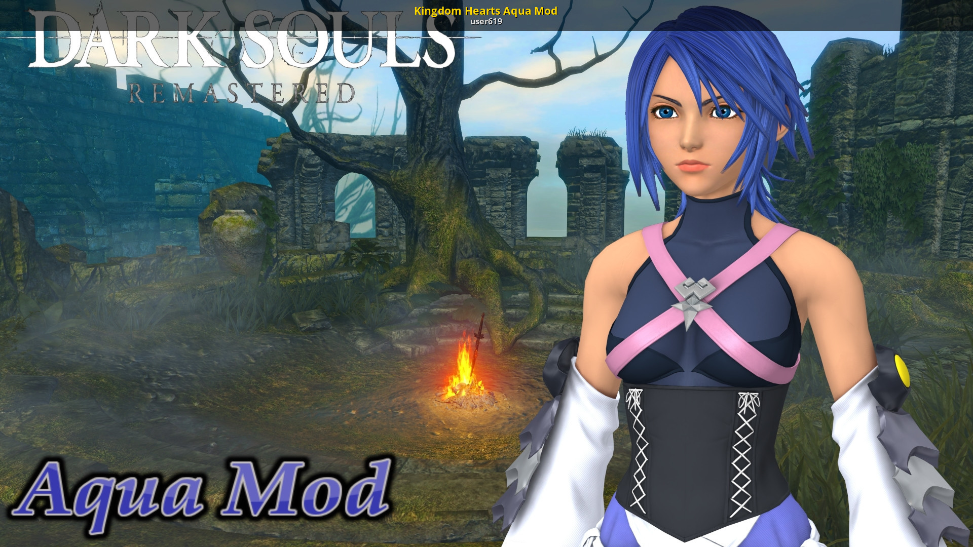 Kingdom mods. Dark Aqua. Girl Kingdom Mod. Русификатор мода Aquamira