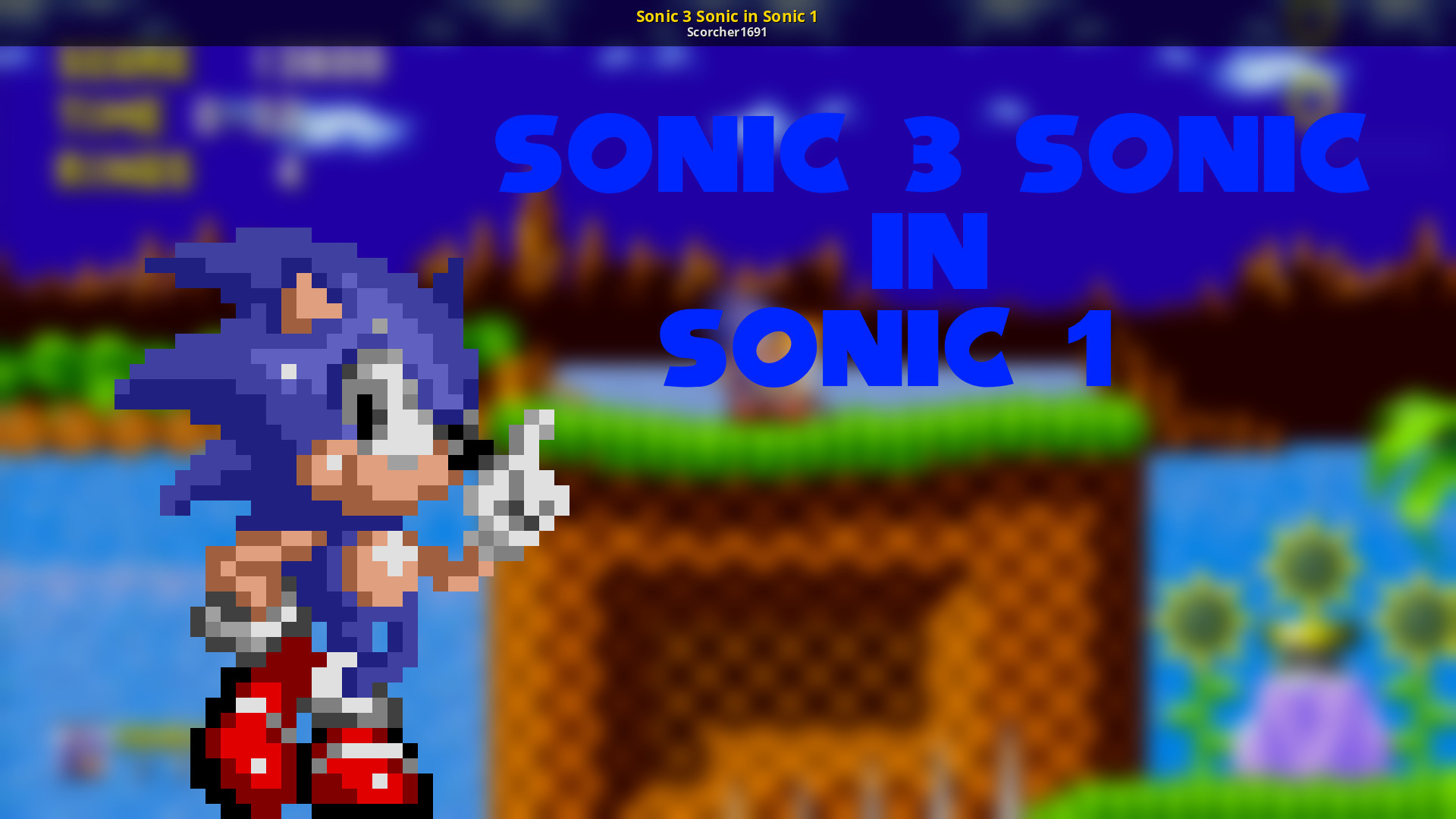 Соник 3 трейлер. Sonic 1 2013. Sonic the Hedgehog 2013. Соник ехе. Sonic 3 Mod.