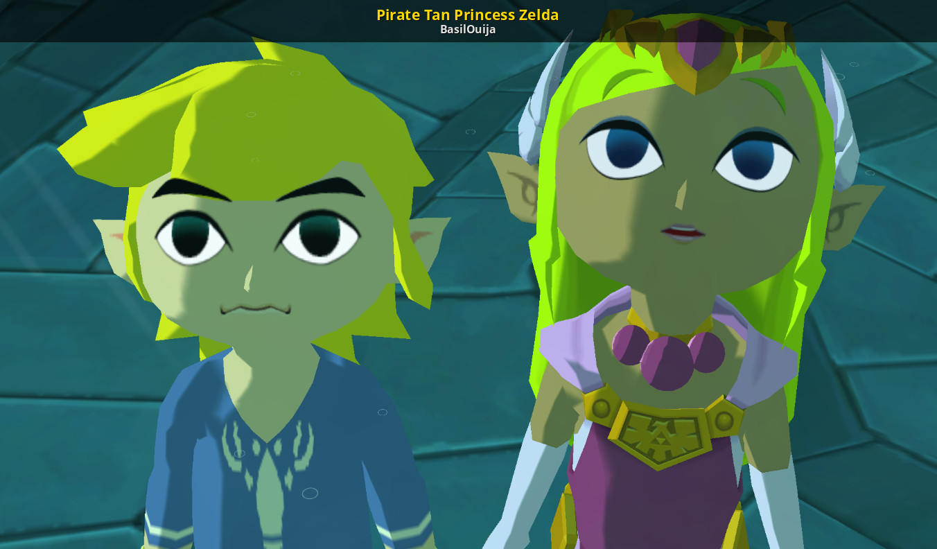 Pirate Tan Princess Zelda. 