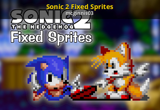 Sonic Fix. Sonic title Screen Sprites. Fixing sonic