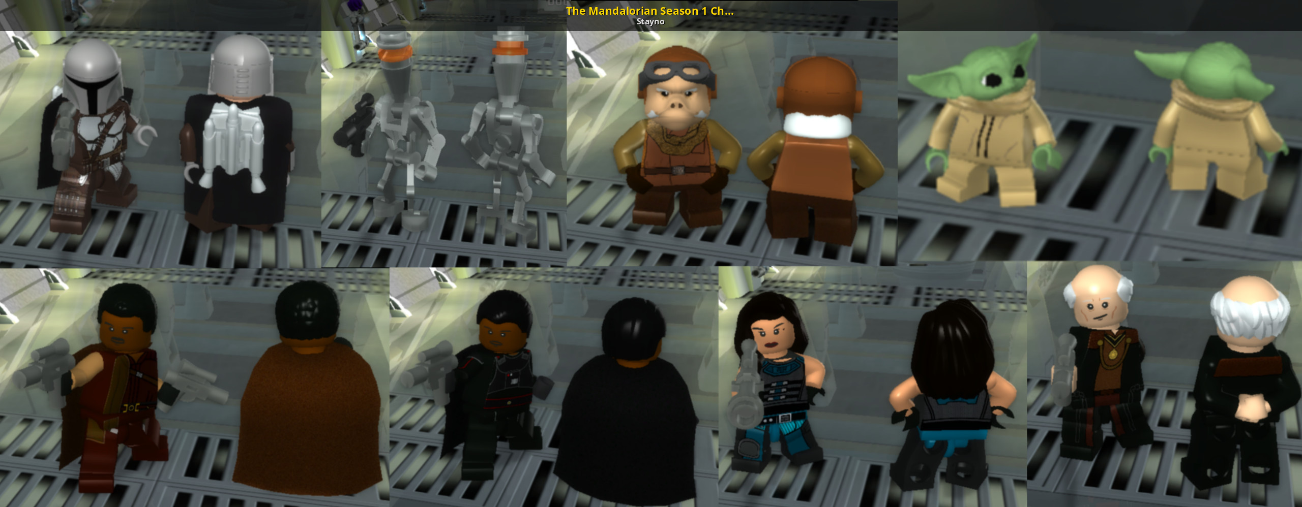 A LEGO Star Wars: The Complete Saga (LSW:TCS) Mod in the Character Packs ca...