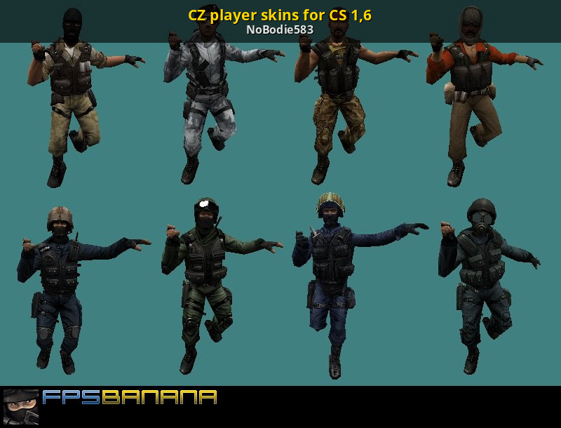 Skin pack cs. Контр страйк 1.6 персонажи. Контр страйк 1.6 скины персонажи. Модели игроков для КС 1.6. Counter Strike condition Zero террористы.