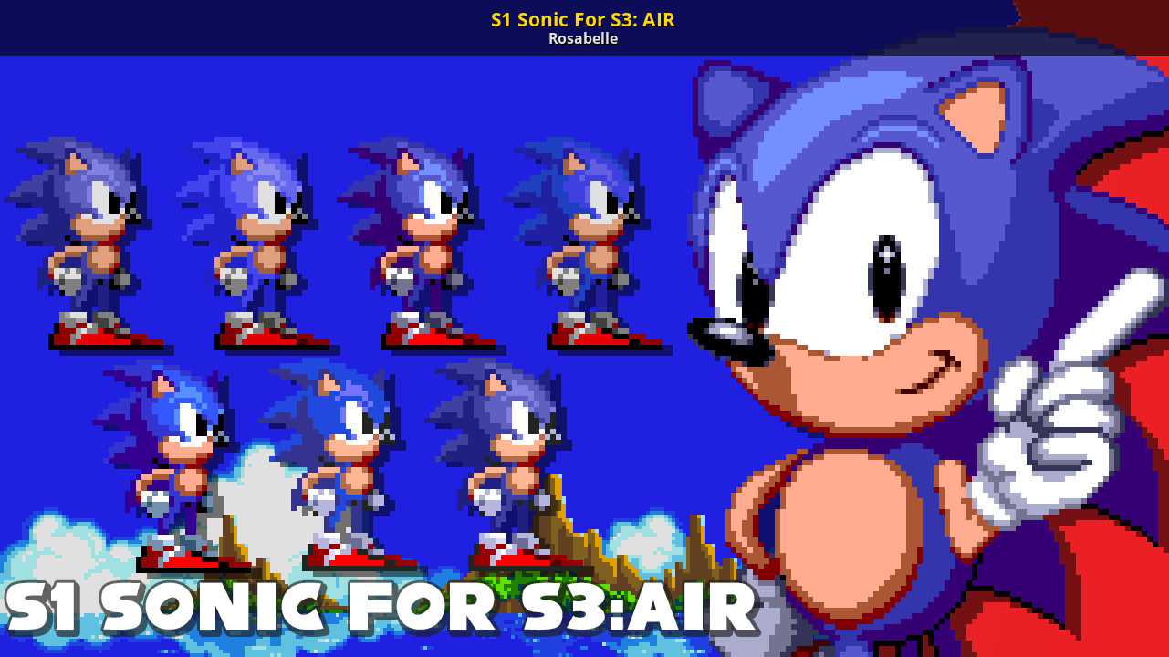 Sonic 3 air sprites