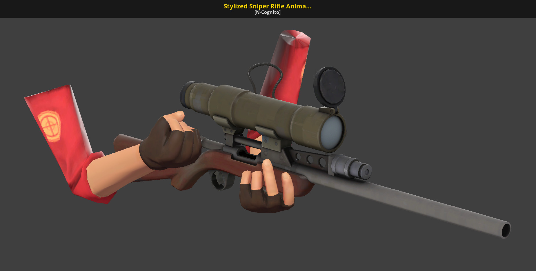Tf2 custom. Снайперская винтовка тф2. Tf2 Sniper Rifle. Снайперская винтовка из tf2.