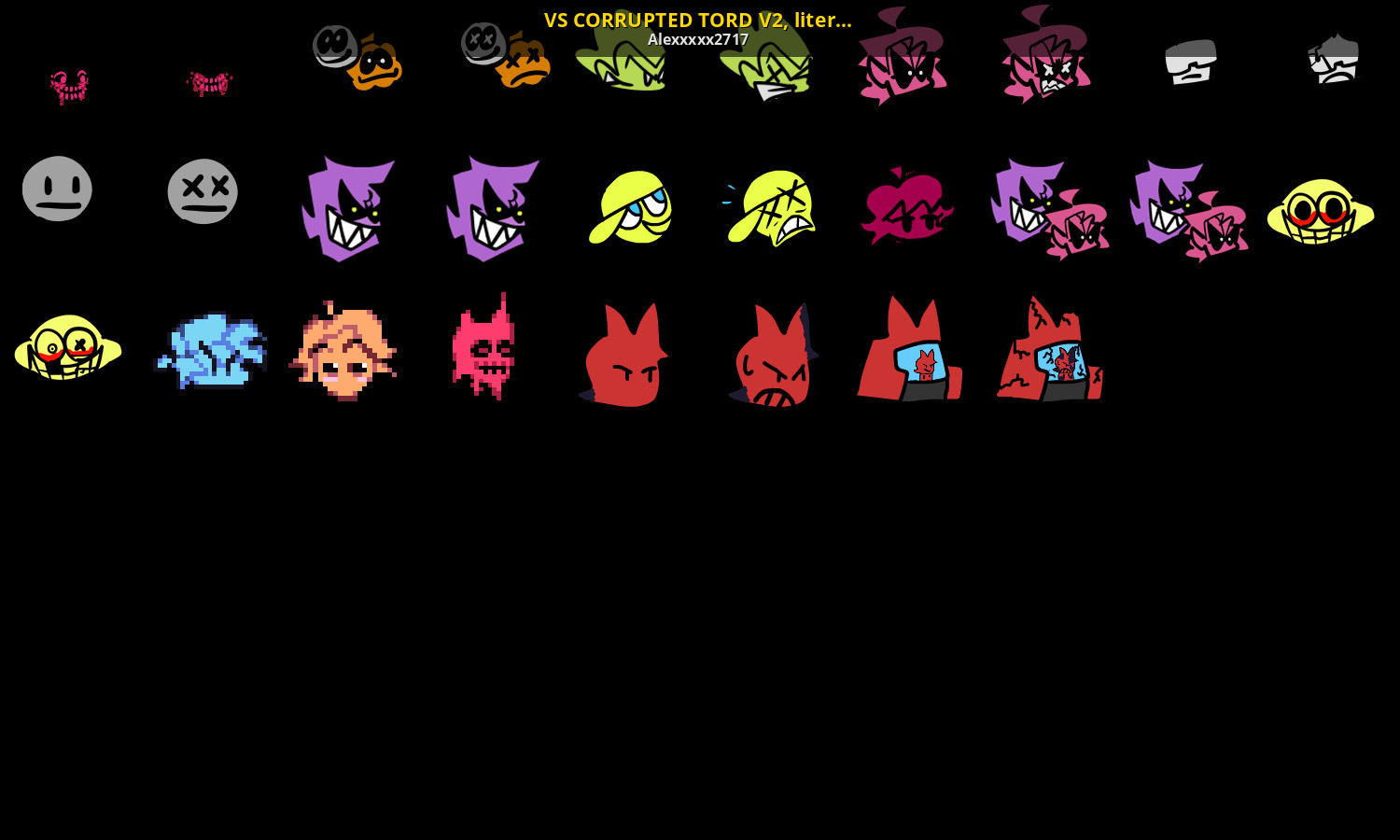 Ownership Requests : VS CORRUPTED TORD V2, literally just a new icon Friday...