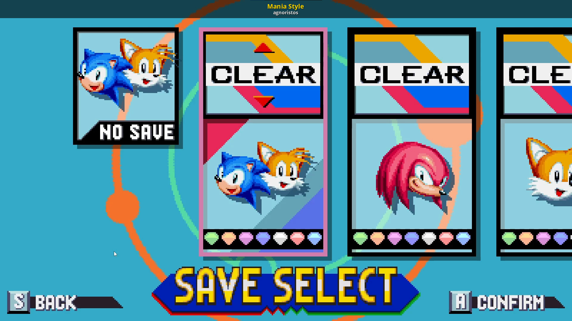 Sonic selects