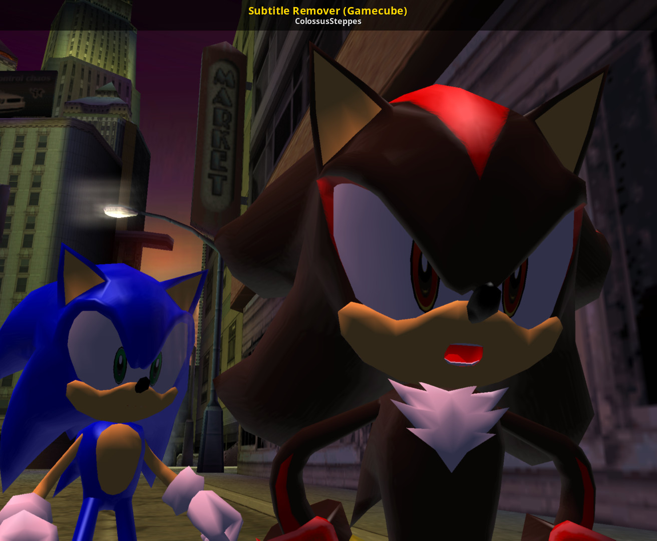 A Mod for Shadow The Hedgehog. 