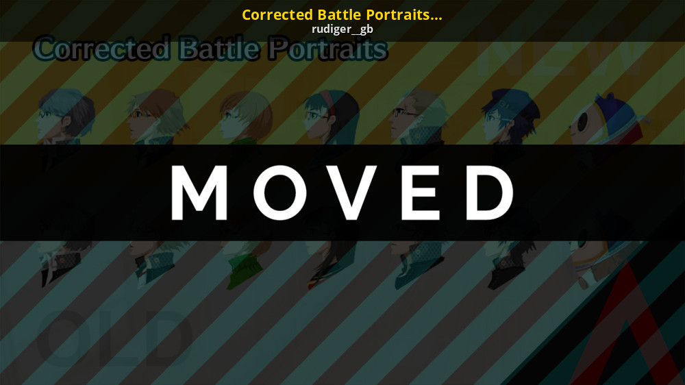 Corrected Battle Portraits Persona 4 Golden (PC) Mods.