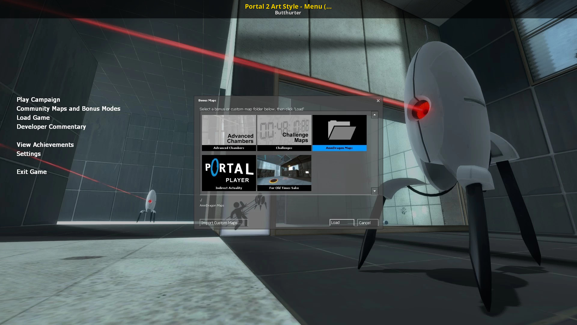 Portal 2 no menu фото 2