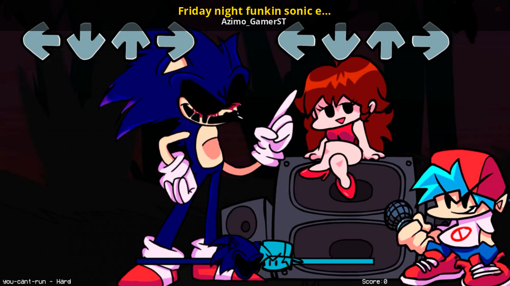 Картинки sonic exe friday night funkin