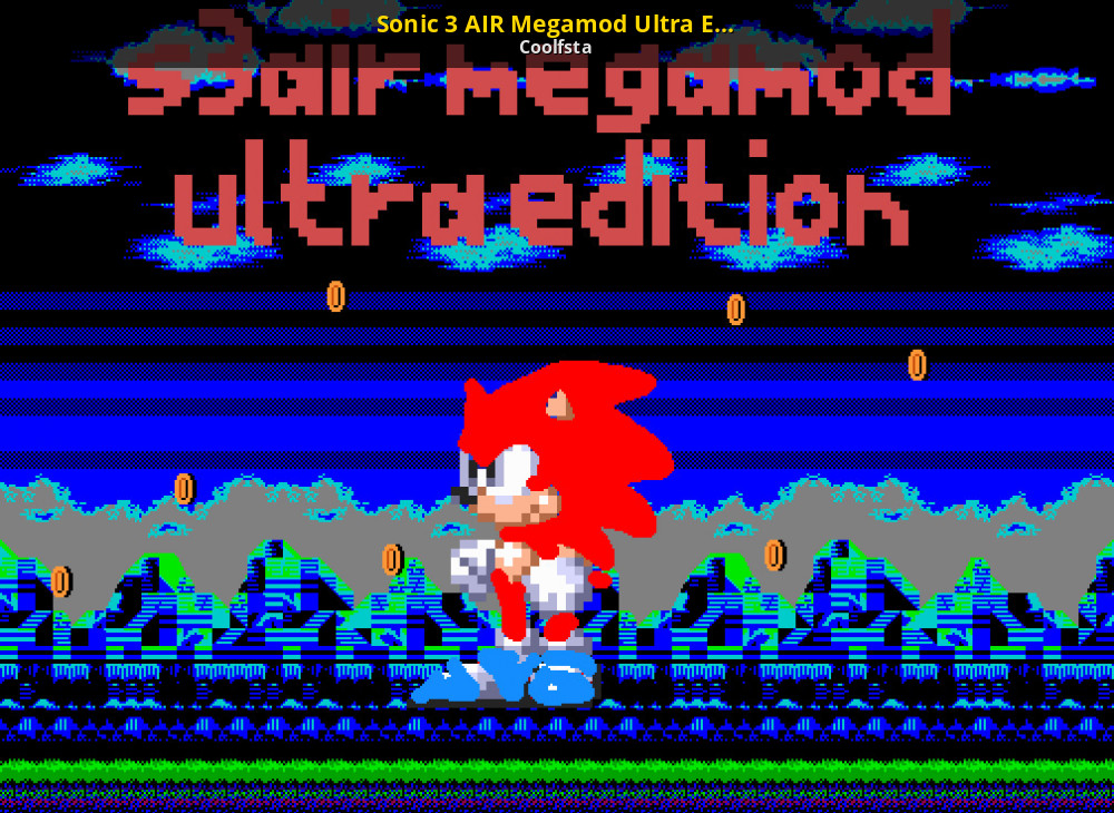 Sonic 3 air save. Sonic 3 a.i.r Mods. MEGAMOD.