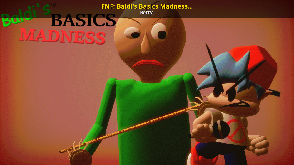 FNF: Baldi's Basics Madness. Baldi's Basics Madness Ата.