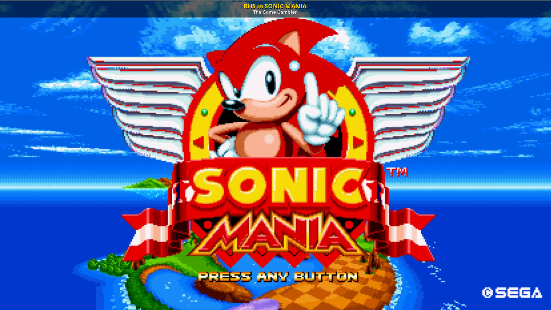 Sonic mania картинки