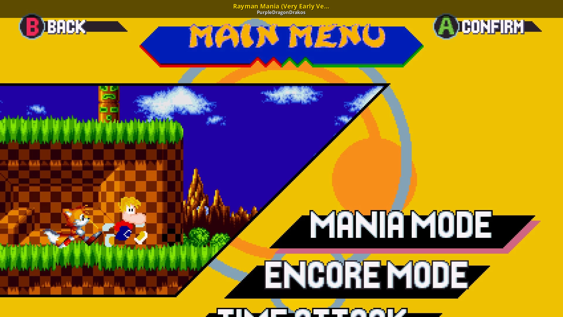 Уровни соник мания. Sonic 3 main menu.