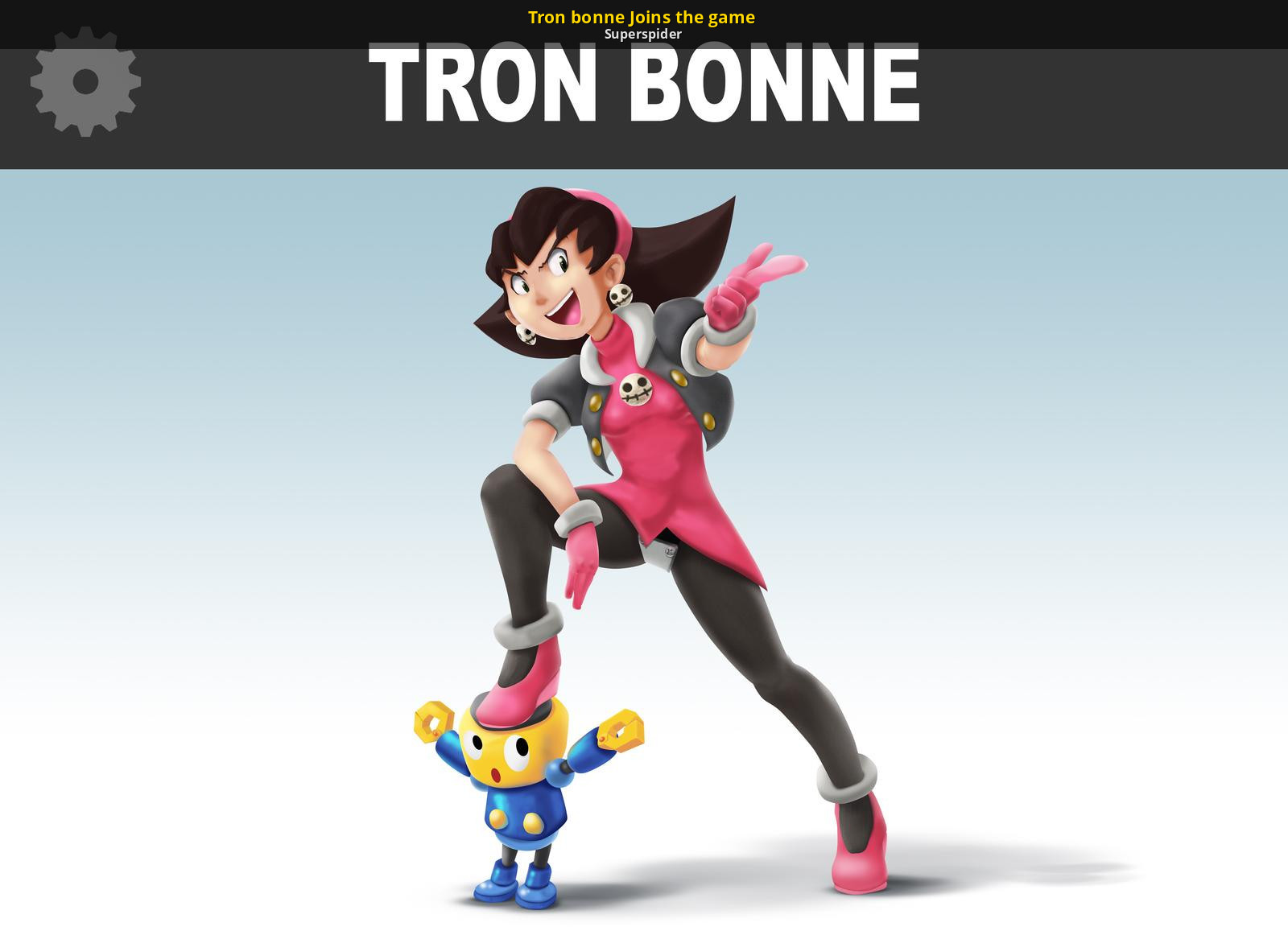 Tron bonne Joins the game Super Smash Bros. 