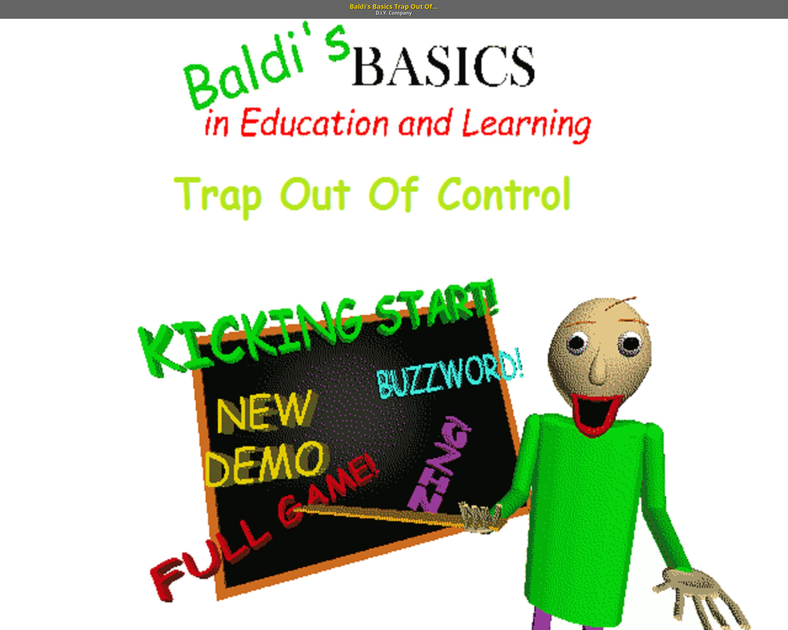 Baldis basics edition