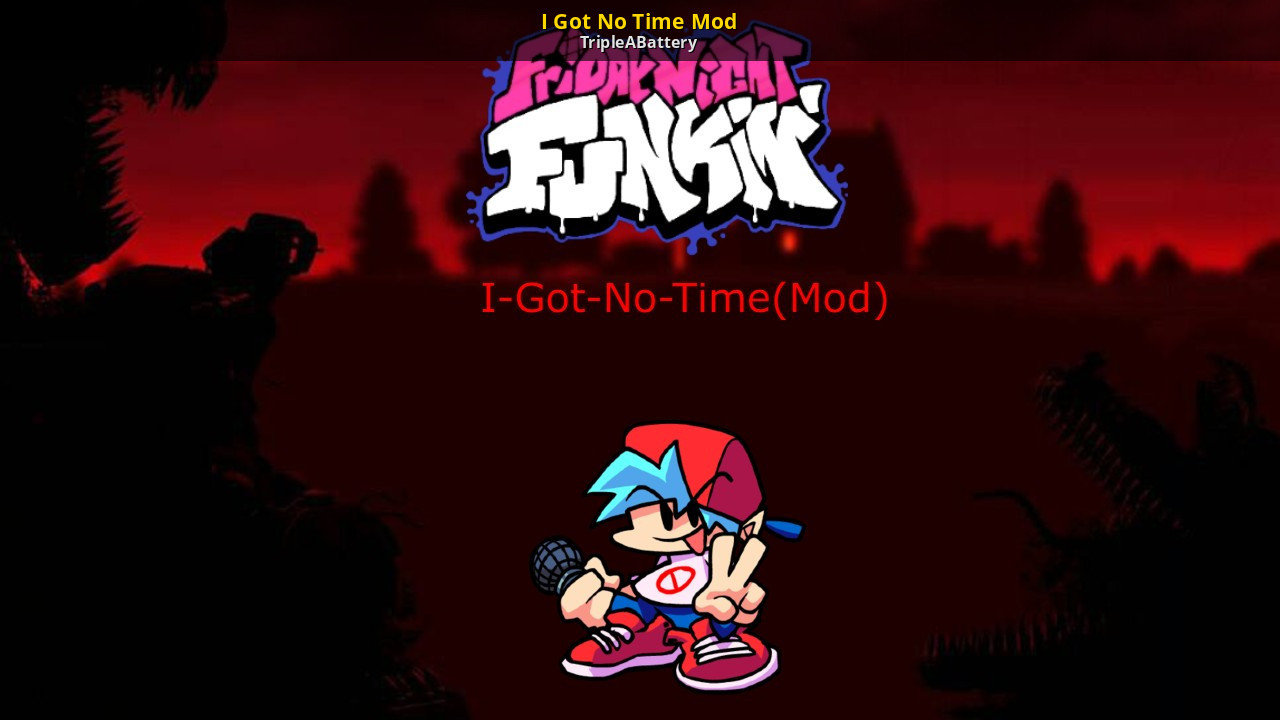 I got no time. I got no time 8 bit.