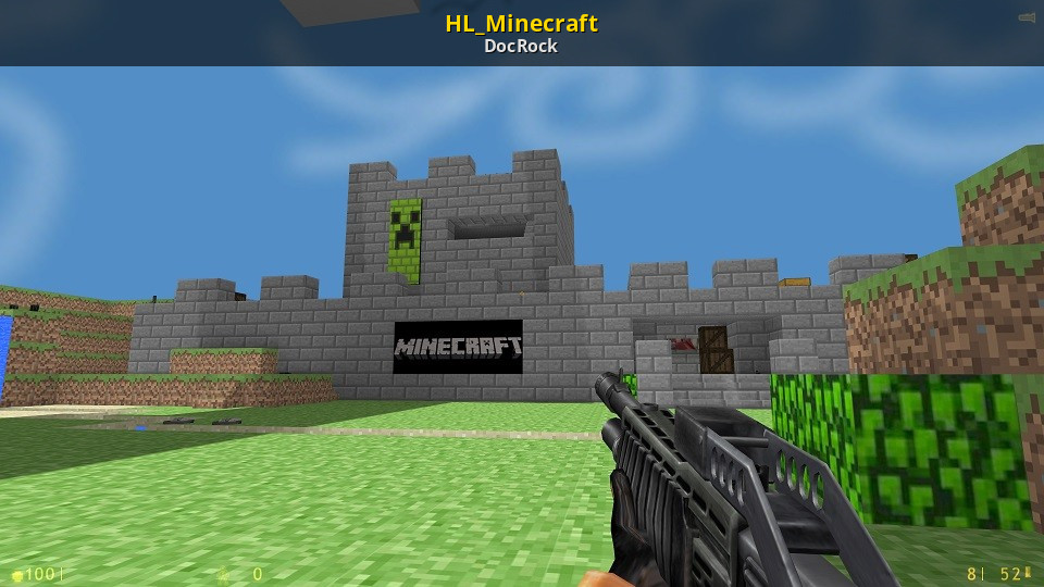 Карта half life 1 minecraft 1