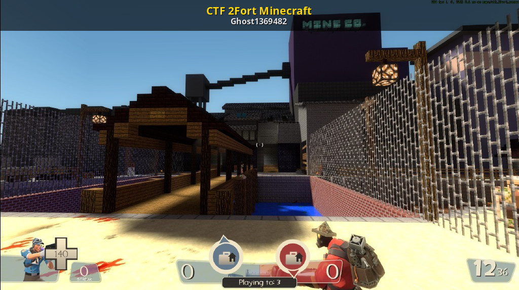 Minecraft tf2 карта