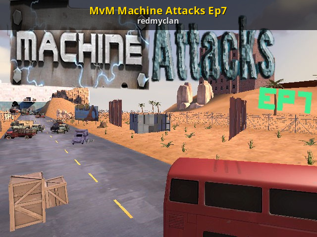 Machine attack. Machine attack