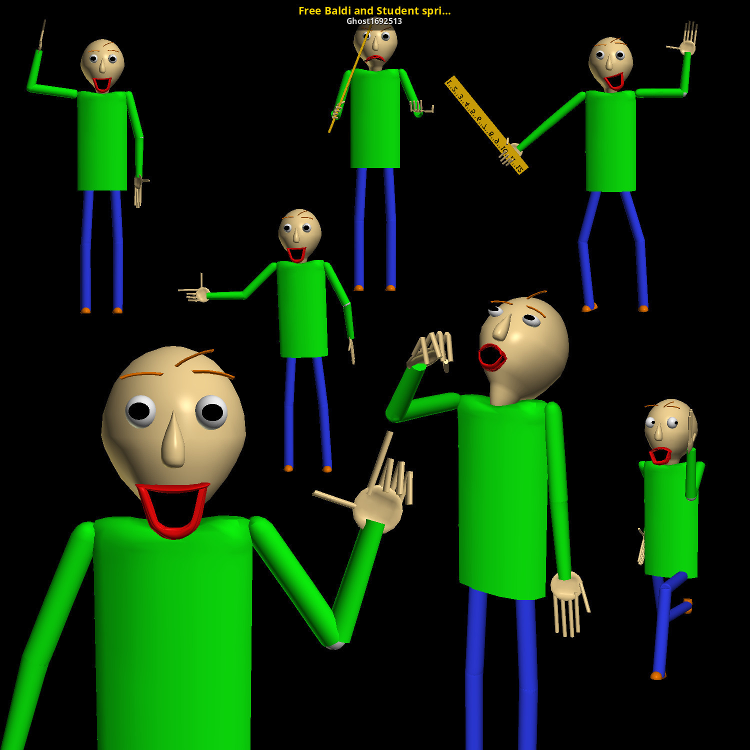 Baldi s basics персонажи