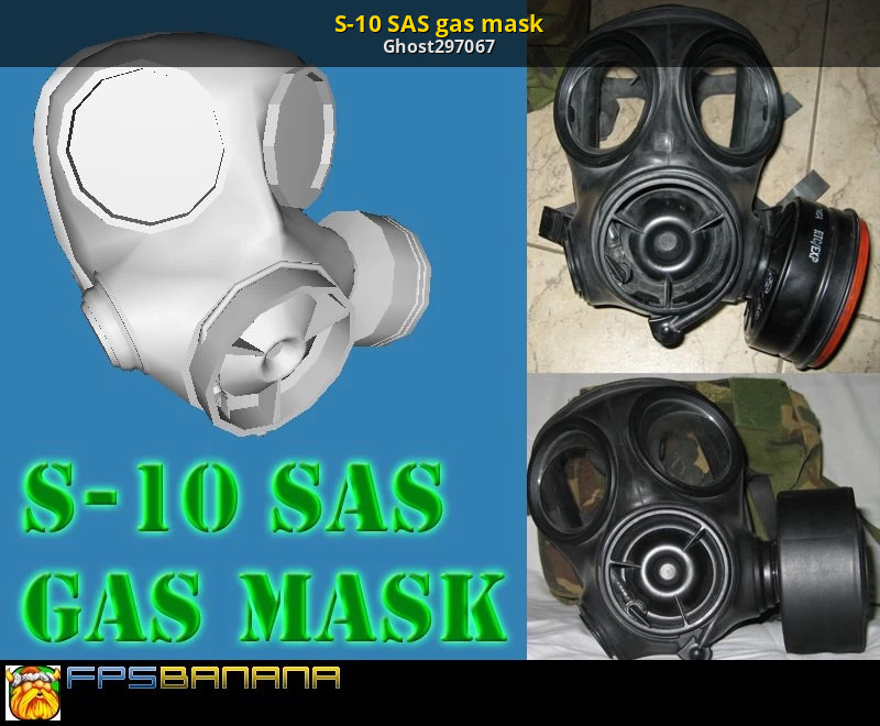 Маски сас. Противогаз SAS s10. S10 Gas Mask. S 10 Gas Mask SAS 3d model. Противогаз SAS m50 с фильтрами с прозрачным фоном.