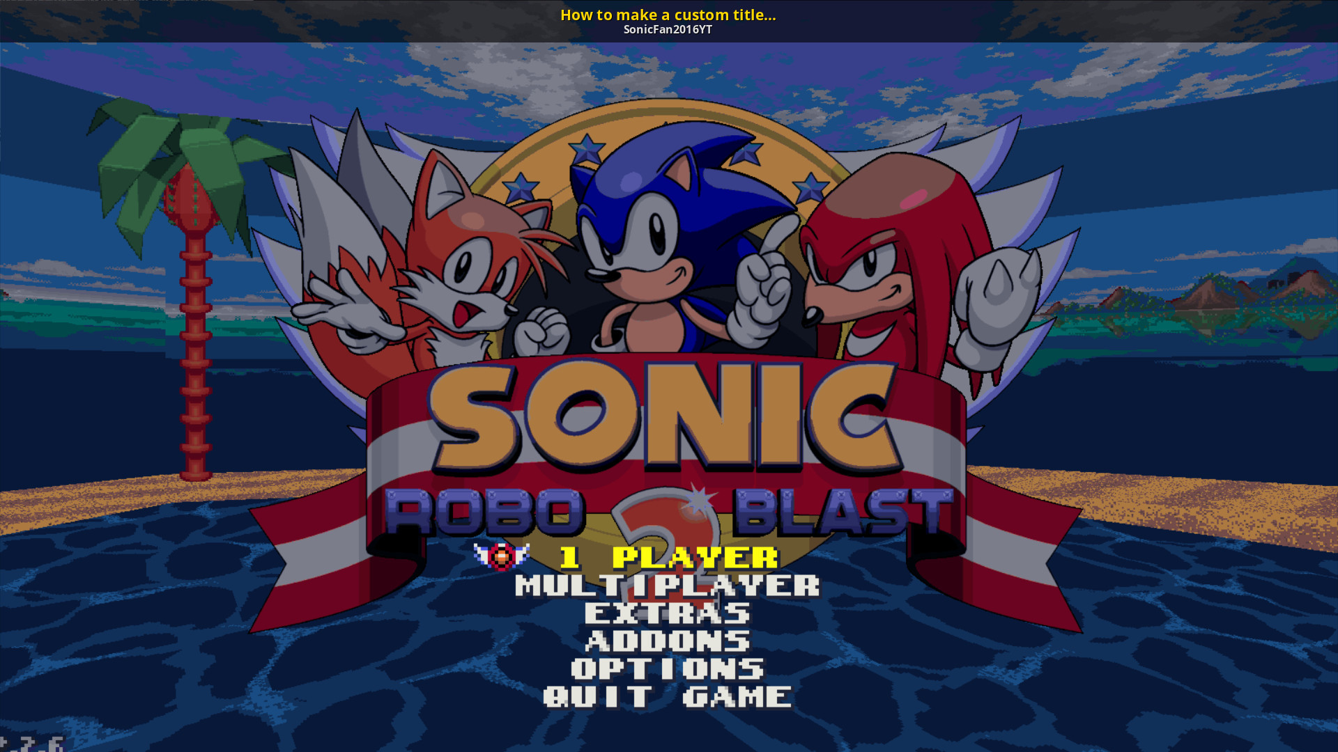 Sonic robo blast 2 android. Экран Соника 2. Sonic CD title Screen. Sonic Robo Blast 2 Sprites. Sonic Robo Blast 3d model.