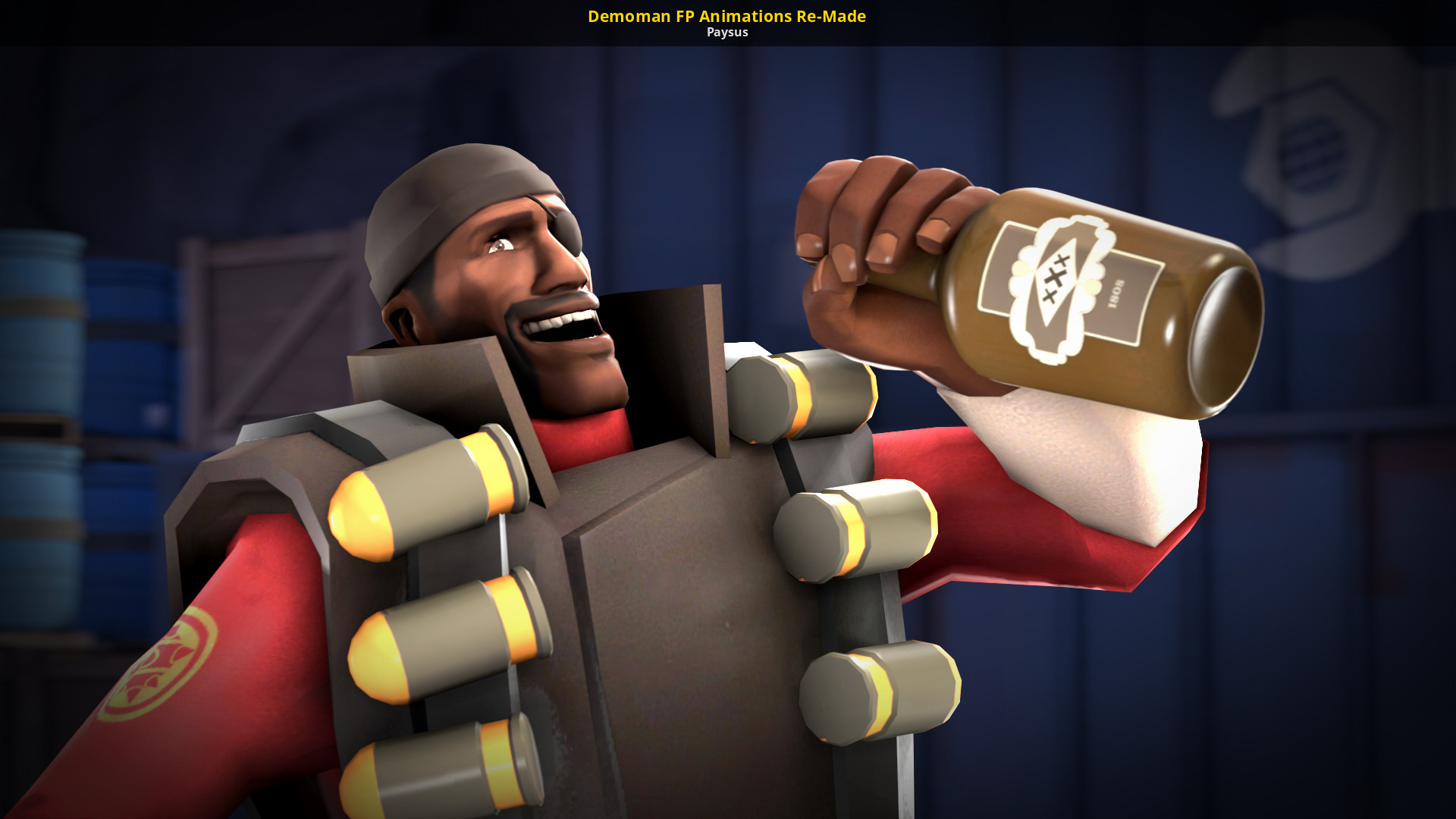 Demoman FP Animations Re-Made Team Fortress 2 Works In Progress.