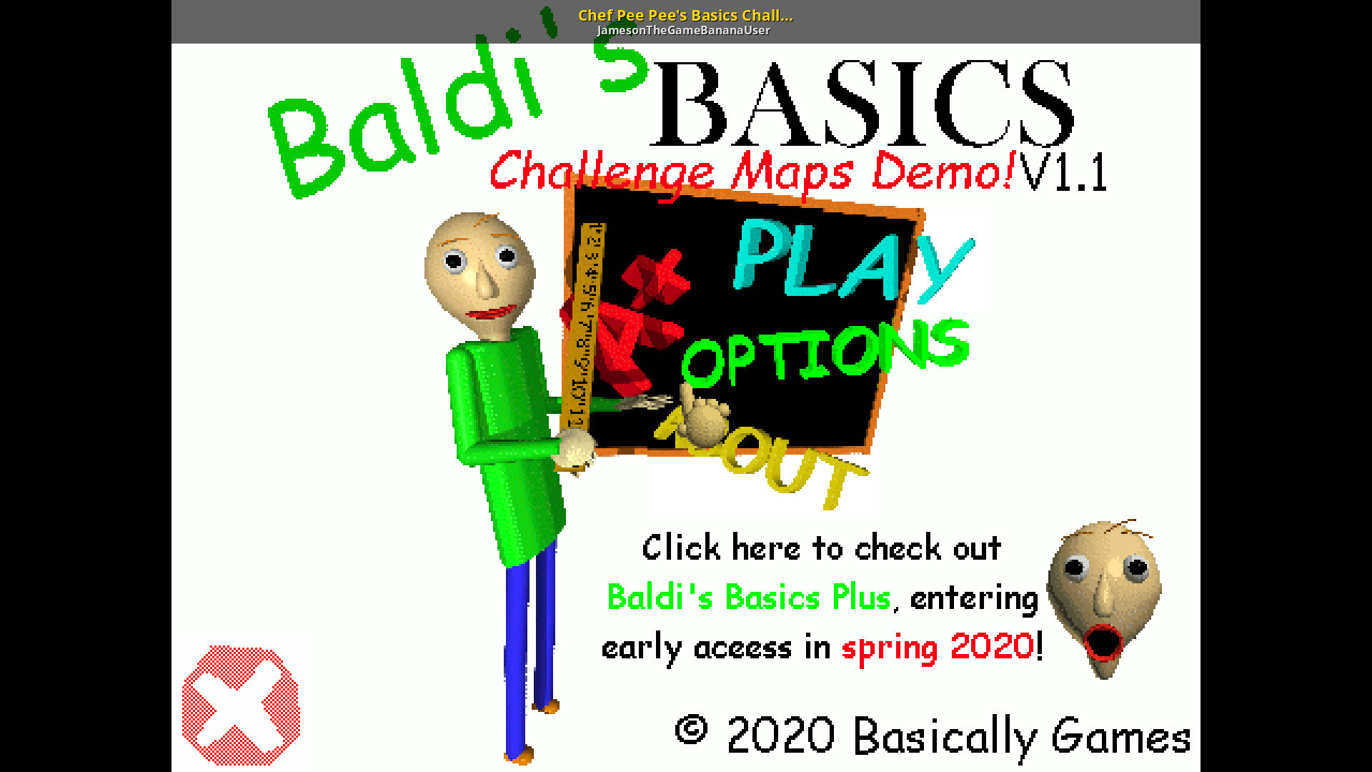 Baldi basics full demo. БАЛДИ бейсикс плюс. Baldi's Basics Plus. Baldi's Basics Plus 0.3. Baldi Basics Plus logo.