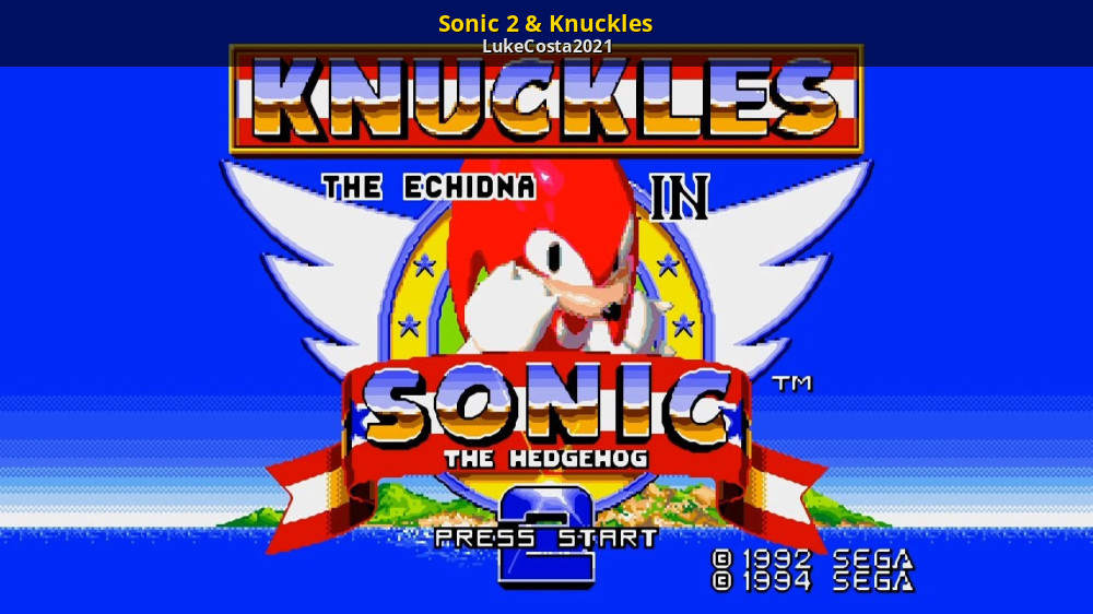 Sonic and knuckles карта